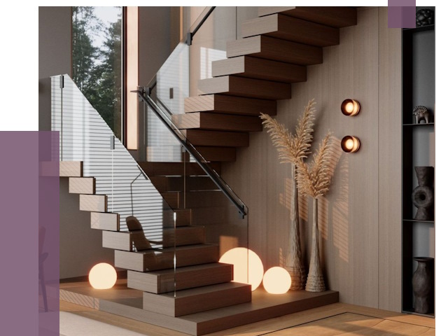 Изготовление и монтаж лестниц в Вольске от 86080 руб. | ПРОЛЁТ-Вль