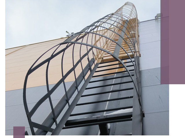 Изготовление и монтаж пожарных лестниц в Вольске профессионально