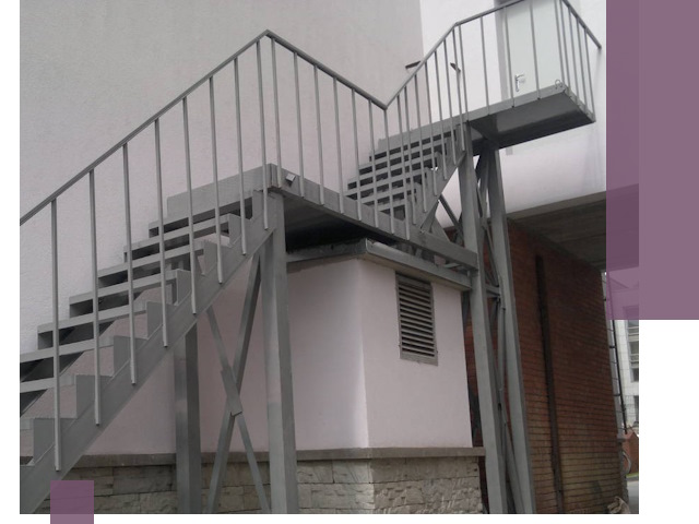 Монтаж пожарных лестниц под ключ в Вольске с гарантией качества