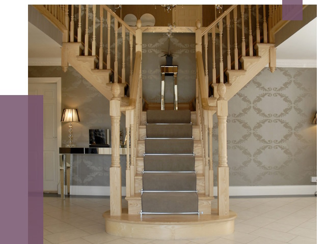 Монтаж деревянных лестниц в Вольске от 7545 руб. 