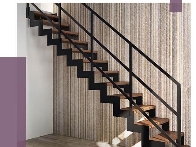 Изготовление металлических лестниц в Вольске от 48103 руб. | ПРОЛЁТ-Вль