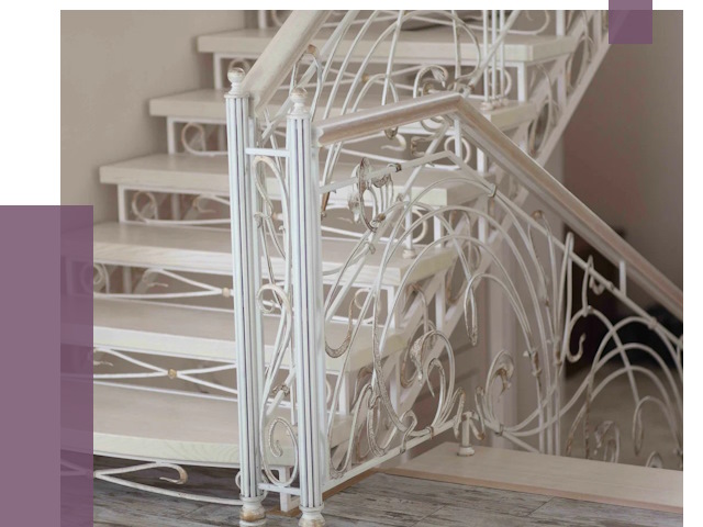 Изготовление кованых лестниц на заказ в Вольске от 86080 руб. | ПРОЛЁТ-Вль