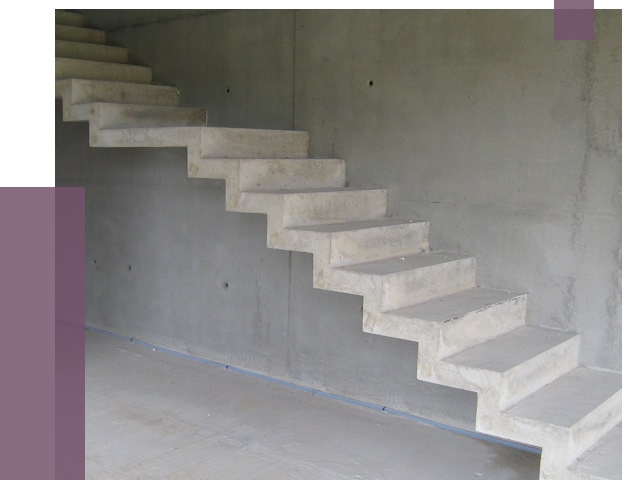 Бетонные лестницы в Вольске от 18735 руб. под ключ | ПРОЛЁТ-Вль