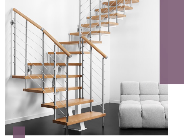 Модульные лестницы под ключ в Вольске — монтаж и изготовление