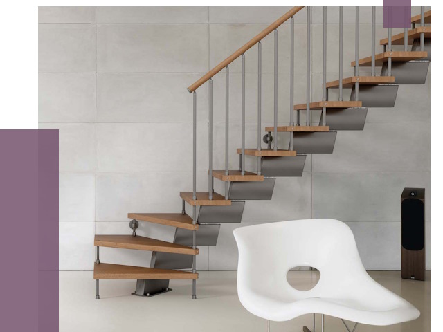 Монтаж модульных лестниц в Вольске от 6279 руб. 