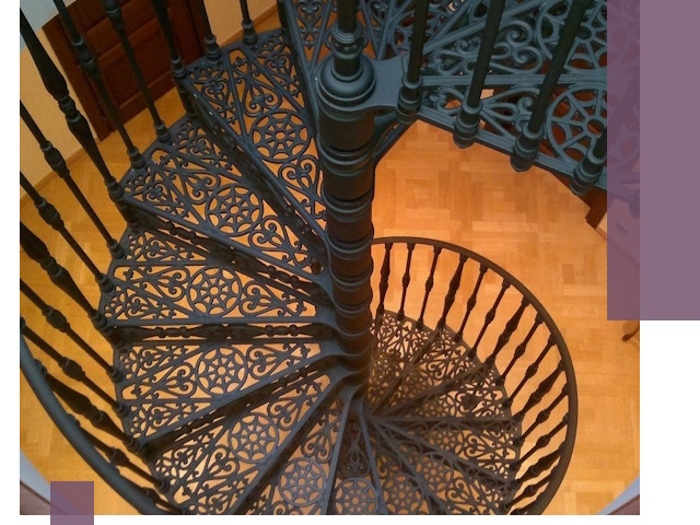 Винтовые лестницы под ключ в Вольске: производство и монтаж