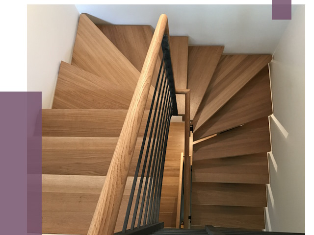 П-образные лестницы в Вольске под ключ от 48103 руб. | ПРОЛЁТ-Вль