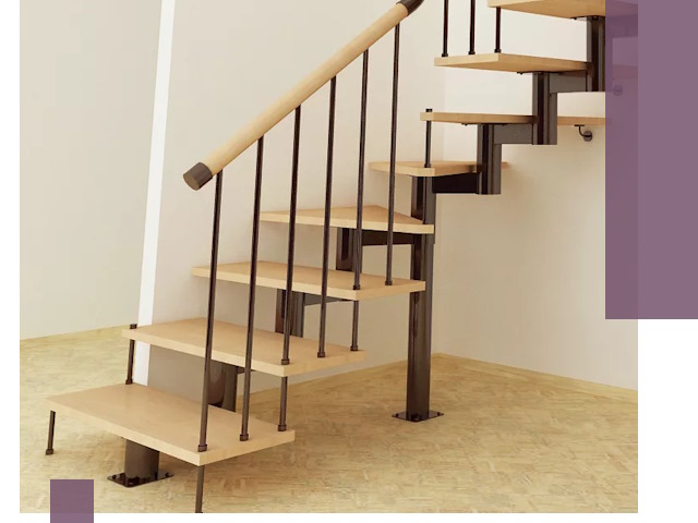 Монтаж лестниц на больцах в Вольске — быстро и надежно