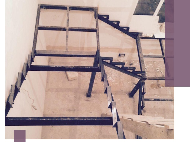 Монтаж лестниц на металлокаркасе в Вольске быстро и качественно