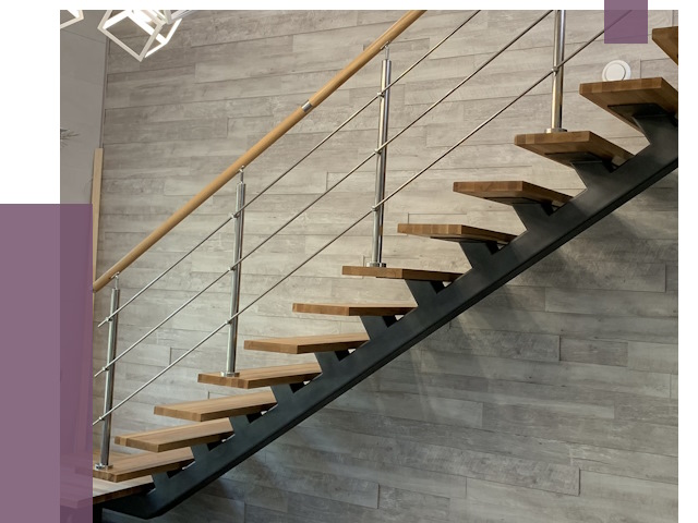 Изготовление лестниц на монокосоуре в Вольске от 75446 руб. 