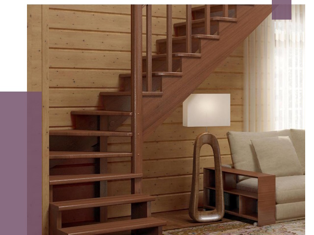 Лестницы эконом класса в Вольске от 18077 руб. бюджетные решения