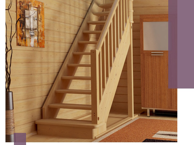 Лестницы эконом класса под ключ в Вольске — недорого и быстро