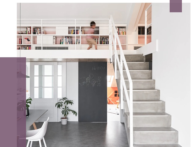 Лестницы для двухуровневой квартиры в Вольске от 174691 руб. | ПРОЛЁТ-Вль