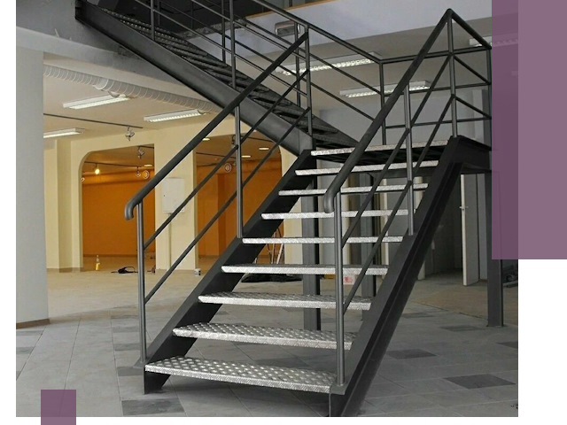 Лестницы для офиса в Вольске: изготовление, монтаж, демонтаж