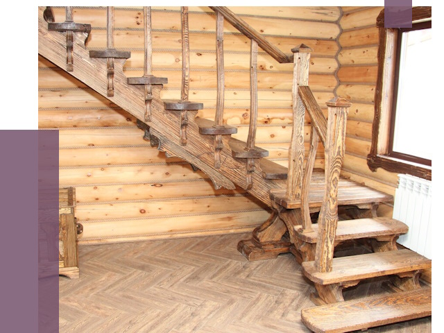 Лестницы в баню в Вольске от 18937 руб. — изготовление | ПРОЛЁТ-Вль