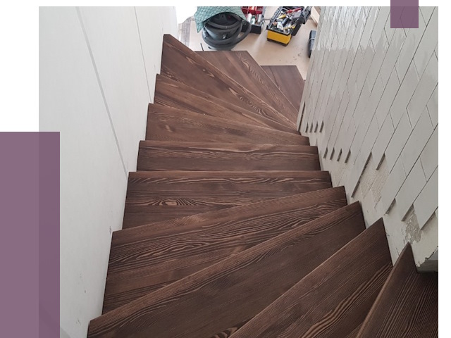 Замена ступеней лестницы в Вольске от 8304 руб.  | ПРОЛЁТ-Вль