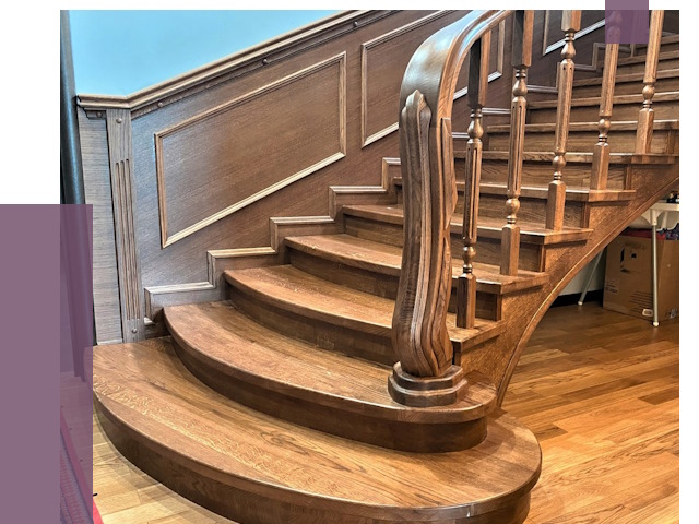 Дубовые лестницы под ключ в Вольске от 174691 руб. — ПРОЛЁТ-Вль