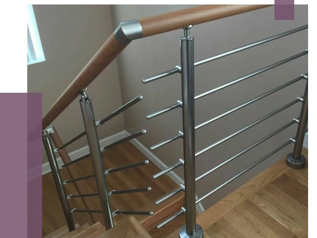 Изготовление перил в Вольске от 4557 руб. — перила на заказ | ПРОЛЁТ-Вль