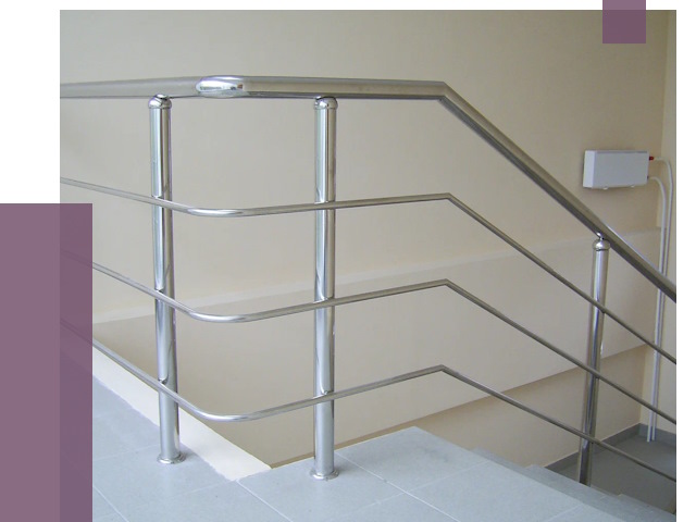 Алюминиевые перила в Вольске от 6279 руб. под ключ | ПРОЛЁТ-Вль