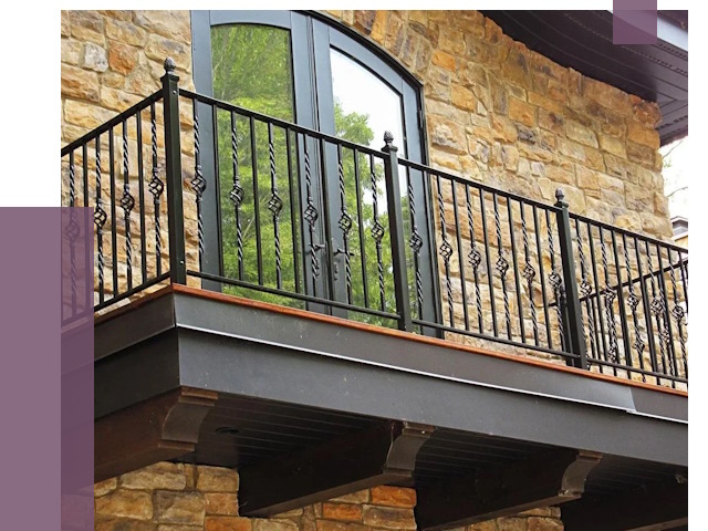 Балконные ограждения в Вольске от 7950 руб. — купить | ПРОЛЁТ-Вль