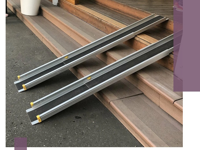 Телескопические пандусы под ключ в Вольске — изготовление и монтаж