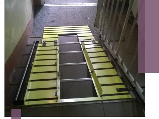 Профессиональный монтаж пандуса в подъезд в Вольске