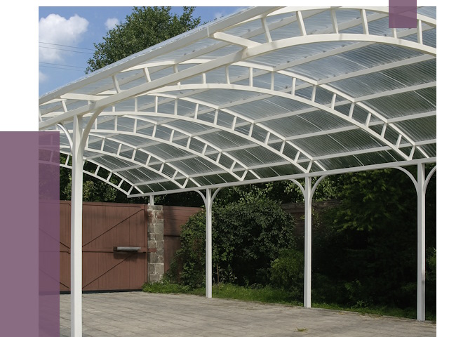 Изготовление навесов в Вольске от 14684 руб. за м² — ПРОЛЁТ-Вль