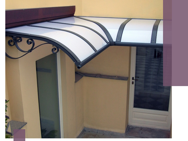 Монтаж козырьков любой сложности в Вольске под ключ