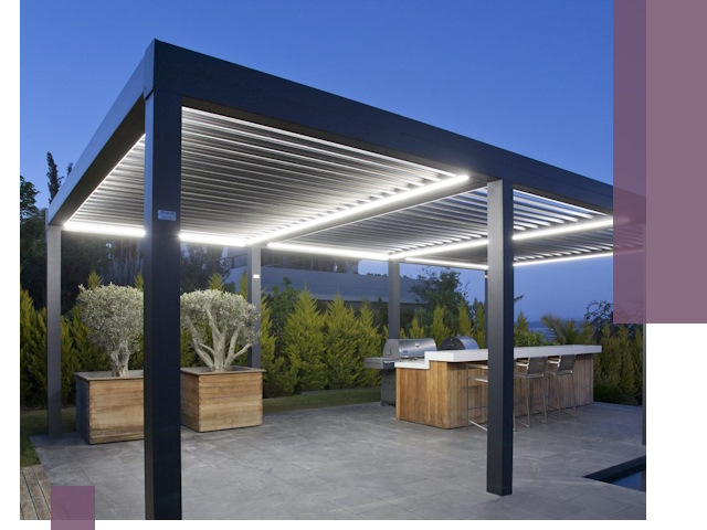 Навесы отдельно стоящие под ключ в Вольске из металла и поликарбоната