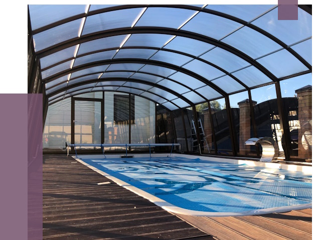 Навесы для бассейна в Вольске от 16608 руб. под ключ | ПРОЛЁТ-Вль