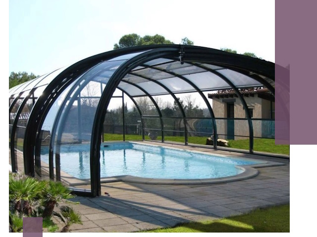 Навесы для бассейна в Вольске: изготовление и монтаж под ключ