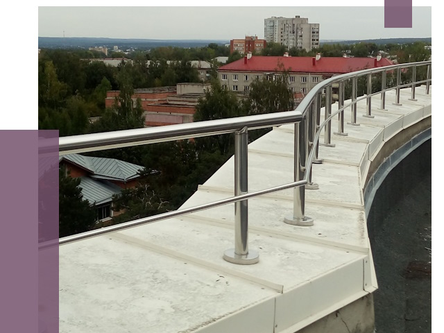 Парапеты и ограждения кровли в Вольске от 4912 руб.