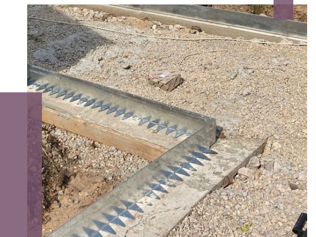 Нержавеющие бордюры в Вольске от 4760 руб. под ключ | ПРОЛЁТ-Вль