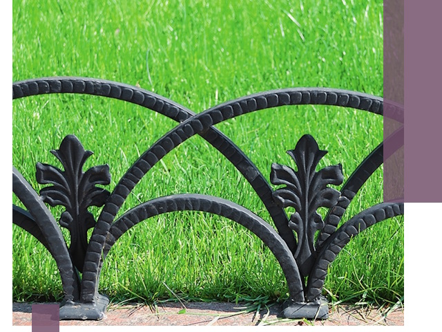 Декоративные металлические бордюры под ключ в Вольске