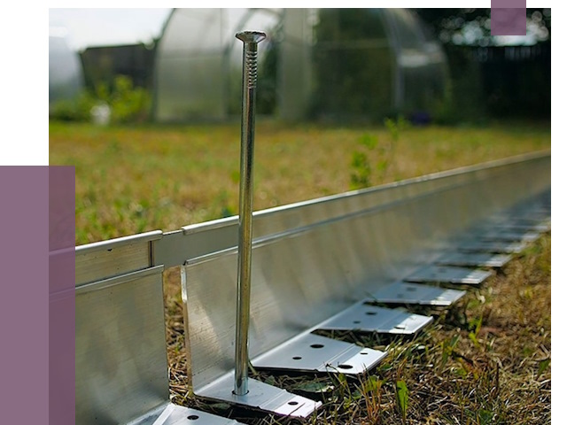 Металлические бордюры для газона в Вольске от 4253 руб. | ПРОЛЁТ-Вль