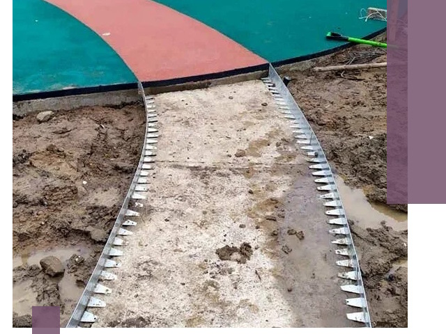 Металлические бордюры для дорожек в Вольске — монтаж и изготовление