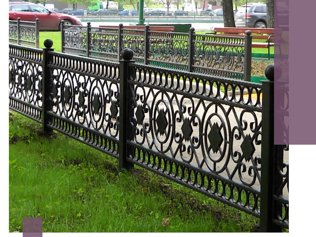 Секционные газонные ограждения под ключ в Вольске