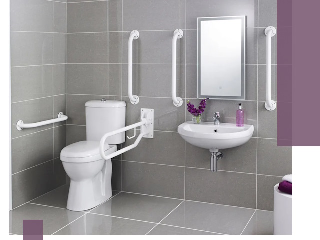 Поручни для санузлов в Вольске: установка, ремонт и монтаж