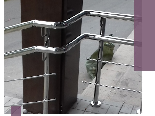 Монтаж поручней из нержавеющей стали в Вольске качественно и быстро